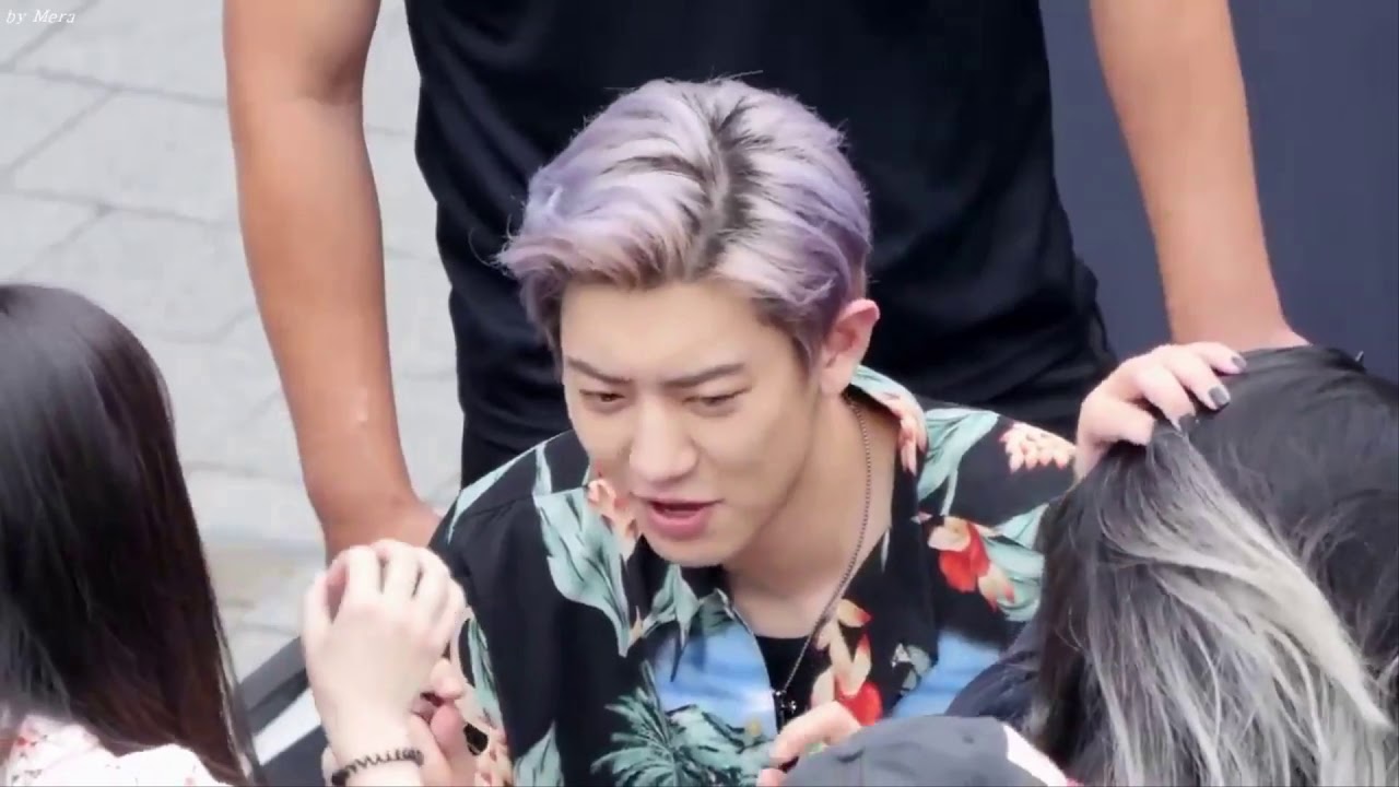 [FANCAM] 170813 - Chanyeol cute moment at 