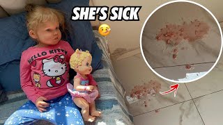 My Reborn Baby Angel’s Daily Routine | She’s Feeling Sick 🤮 | Gabi Reborn