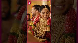 பொண்ணு மாப்பிள்ள ஜோரு🤩 ஒன்னா சேருது ஊரு😘 | Radha Daughter Karthika nair Marriage