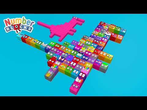 6ixtoo .duration レコード　　ナンバー1/1000 New Numberblocks Cube Song 1 - 80 Dino - Learn to Count Big