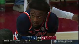 #16 Alabama Basketball vs Auburn (2025-26 CBB Replay)