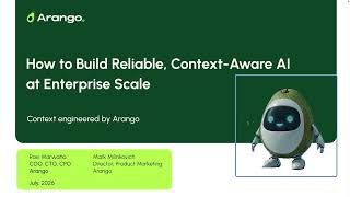 How to Build Reliable, Context Aware AI at Enterprise Scale