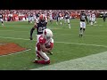Christian Kirk amazing TD catch on 3rd and 21. But was his foot down? Cardinals vs Browns week 6