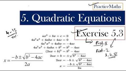 5.3 Quadratic Equations TS and AP 10th class maths Part-2