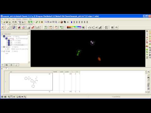 How to send a 3D pharmacophore search query.