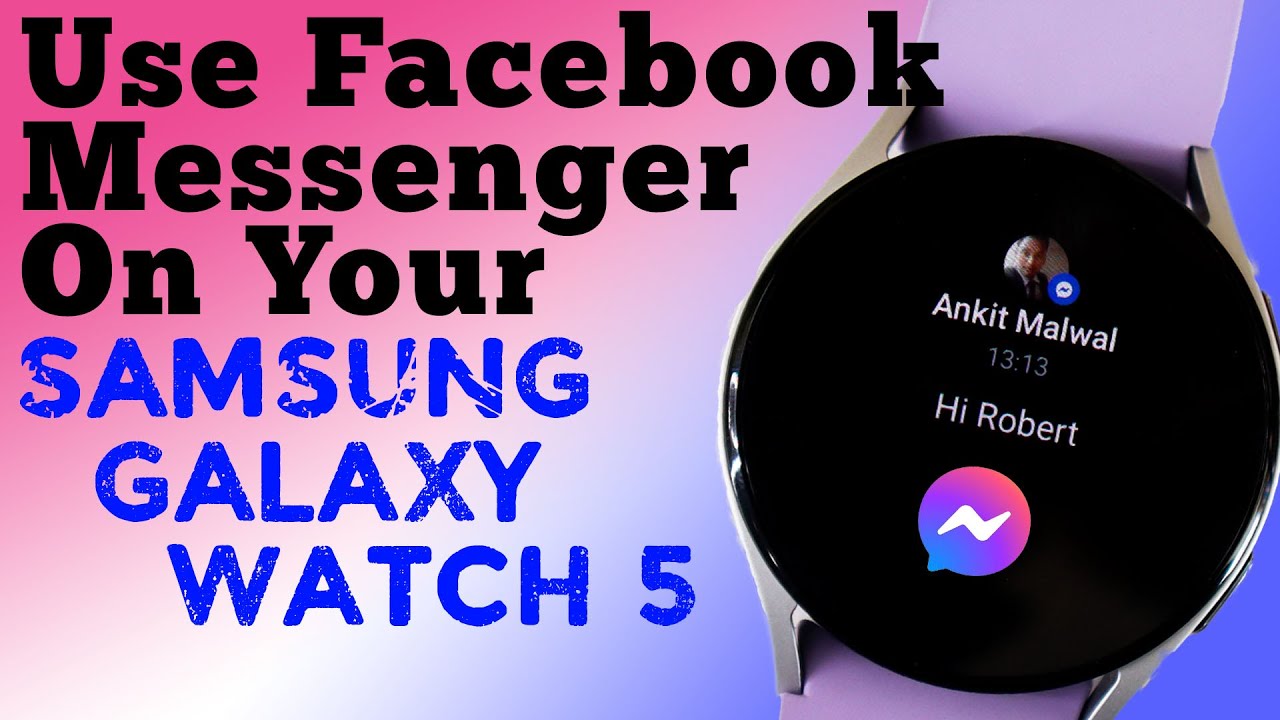 is it possible to use Facebook lite on watch? : r/GalaxyWatch