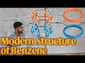 Atomic Orbital Structure of Benzene | Modern Benzene Structure | Ch 9 2nd Year Fsc