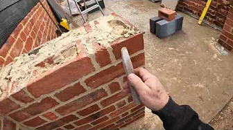 OLD BOY Building a brick wall in Flemish bond OLD SCHOOL PART 2