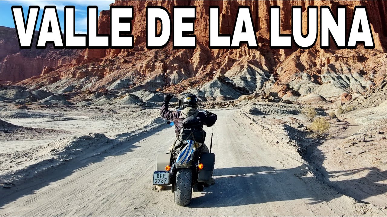 VALLE DE LA LUNA EN MOTO | PARQUE ISCHIGUALASTO | #motovlog #motorcycle #viajarenmoto