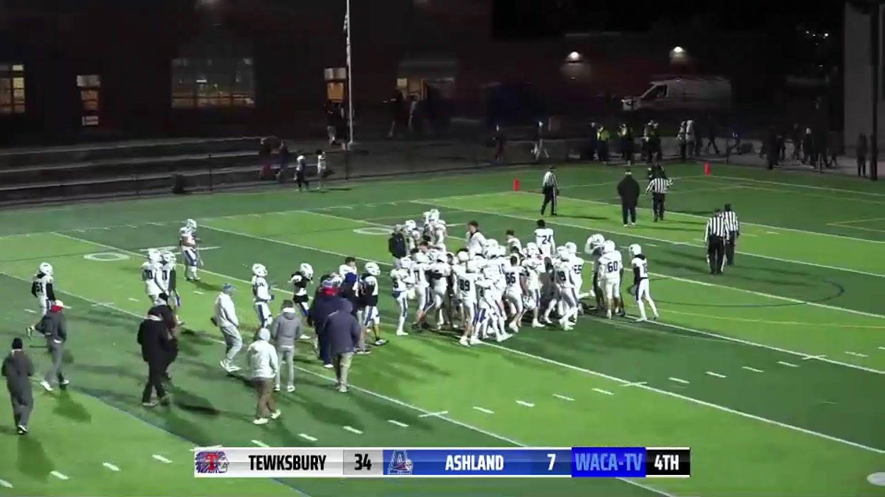 PLAYOFF FOOTBALL FEVER! 🏆 GAME NIGHT ON WACA TV! 🏈Tewksbury vs Ashland