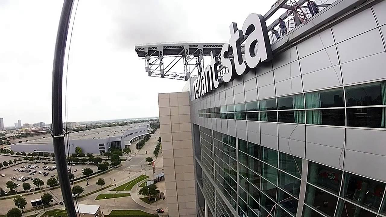 Houston Sign Company National Signs NRG Stadium Exterior Houston Sign Company National Signs NRG Stadium Exterior