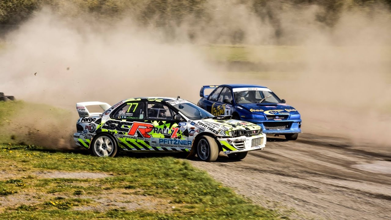 RALLYCROSS 2016 CRASH COMPILATION DMITRIJ SRIBNYJ - SCR SUBARU IMPREZA