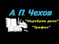 А. П. Чехов, короткие рассказы, &quot;Недоброе дело&quot;, аудиокнига. A. P. Chekhov, short stories, audiobook