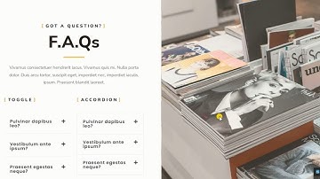 Quickly add FAQs to WordPress website