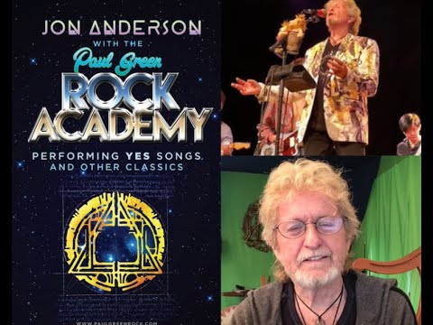 YES vocalist Jon Anderson to tour w/ The Paul Green Rock Academy in 2022