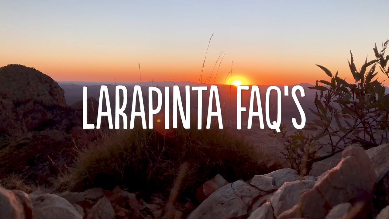FAQs Larapinta Trail