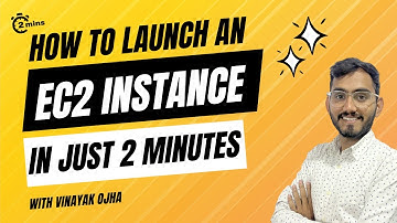 How to launch an ec2 instance in 2 minutes.