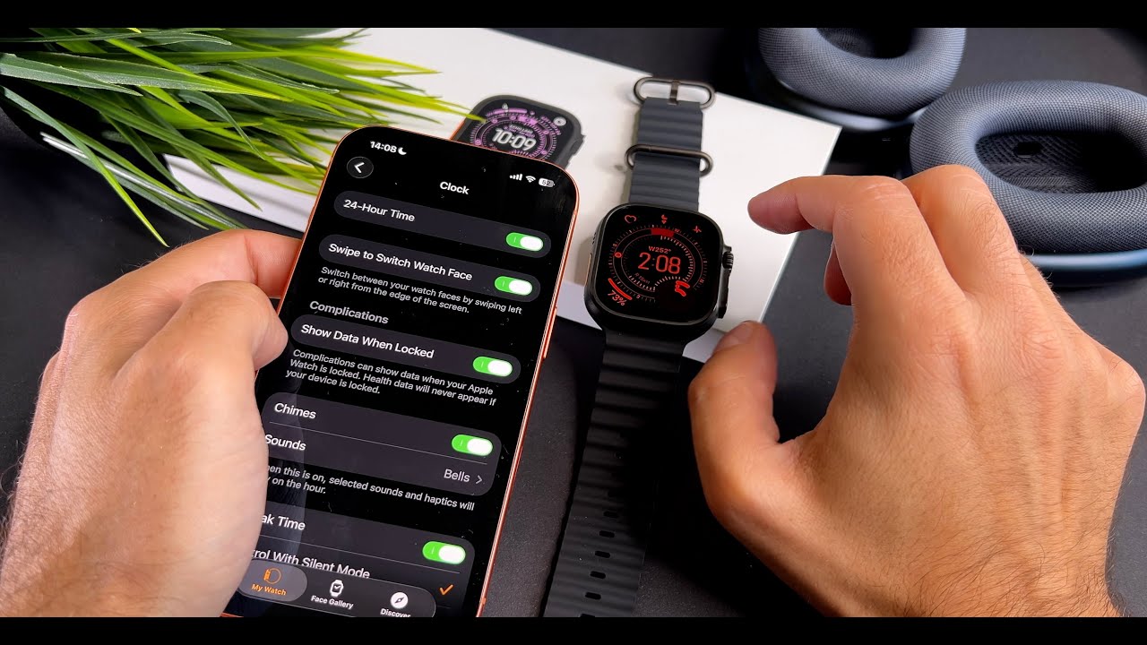 Как изменить формат времени на Apple Watch Ultra 3 (24-часовой / военное время)