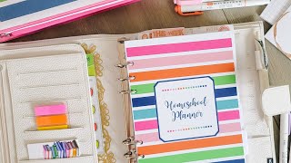 The Simple Homeschool Planner Flipthrough (updated/expanded 2022/23)
