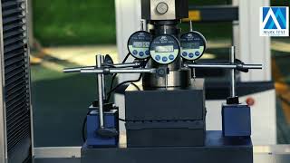 Electromechanical Railway Rubber Pad Static Stiffness Static Load Universal Testing Machine