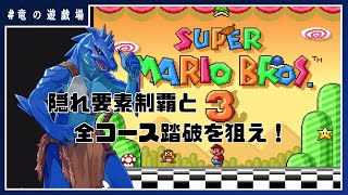 #1【スーパーマリオブラザーズ3】隠し要素と全ステージ踏破を目指して【竜の遊技場】