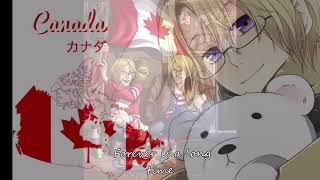 canada and his brother (NOT A SHIP!!!!!)