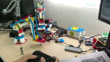Robot Arm PlayStation4 Joystick Controls on ESP32