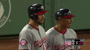 WSH@BOS: Robinson lines an RBI single to right