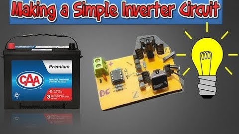 how to make A inverter 12v to 220v ( simple circuit with ne555)