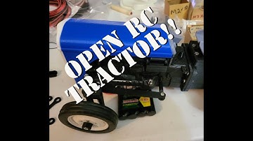 3D Printed Tractor from Open RC - Build Montage