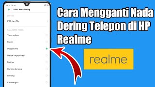 How to Change the Phone Ringtone on a Realme cellphone