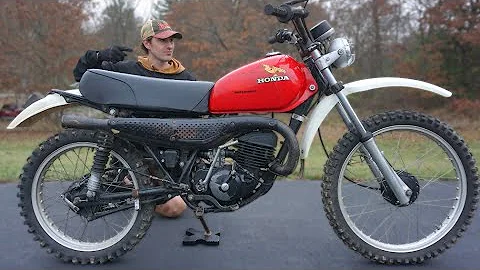 $500 Honda 2-Stroke Dirt Bike Hasn't Run In 30 Years (Amazing Find)