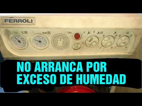 Caldera Ferroli de gasoil no funciona, no enciende luz roja ni el quemador Soluciones expertas para calderas Ferroli gasoil que no arrancan