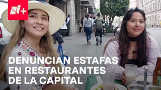 Restaurantes estafan a comensales en la CDMX - En Punto