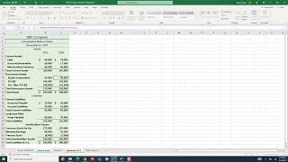 AC116 Comprehensive Assignment 5 Example Problem Part Two Net Worth