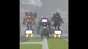 The Power of TV Titan #skibiditoilet #shorts