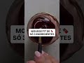 MOUSSE FIT DE CHOCOLATE COM APENAS 3 INGREDIENTES
