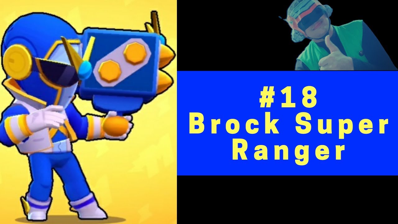 El poderoso ranger azul, probando a Brock aspecto Super Ranger - Brawl ...