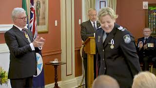 Investiture Ceremony, Government House Queensland - 25 October 2019 , 10am