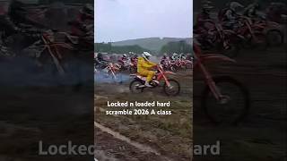 Locked n loaded hard scramble 2026 a class holeshot #hardenduro #enduro #ktm