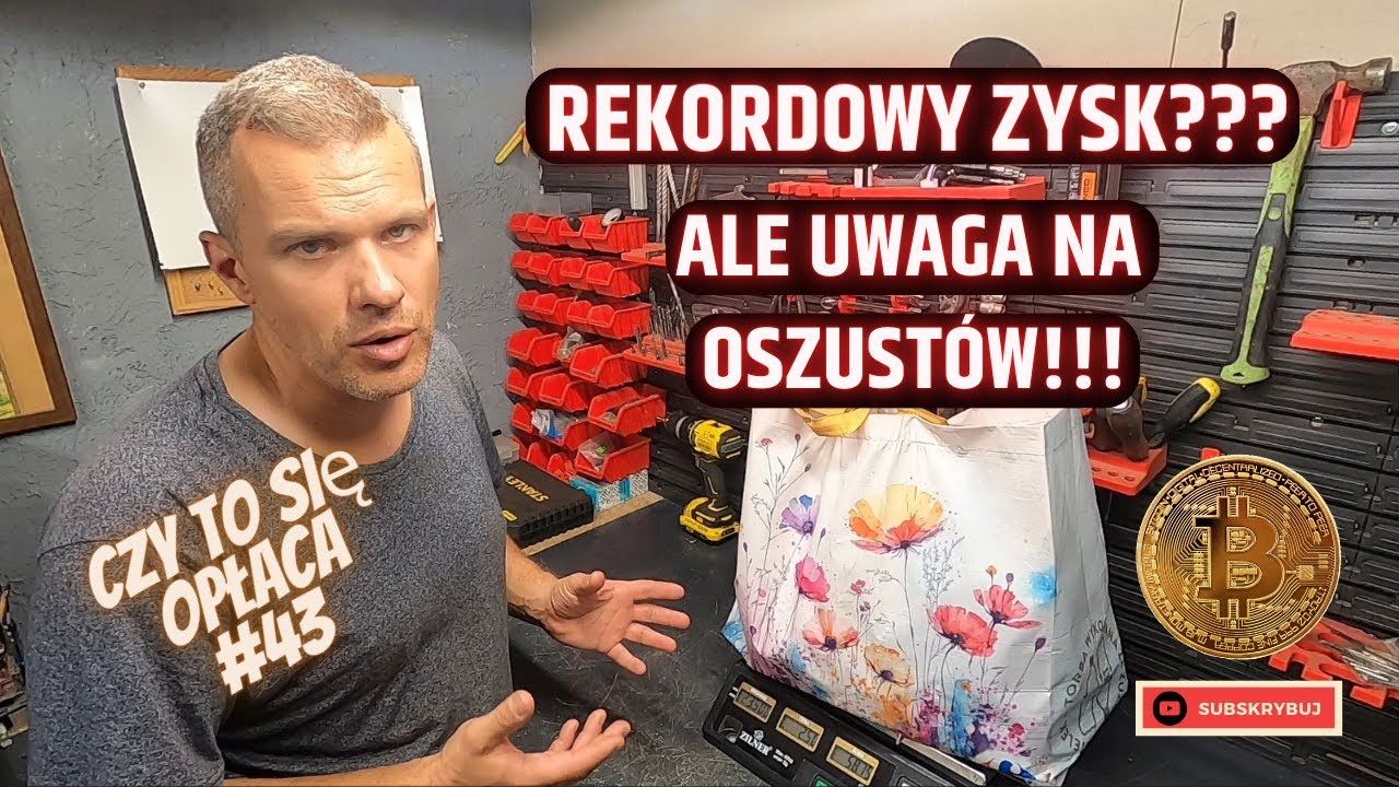 Profit będzie imponujący bo zakup już się zwrócił. Ale trzeba być czujnym. Czy to się opłaca #43