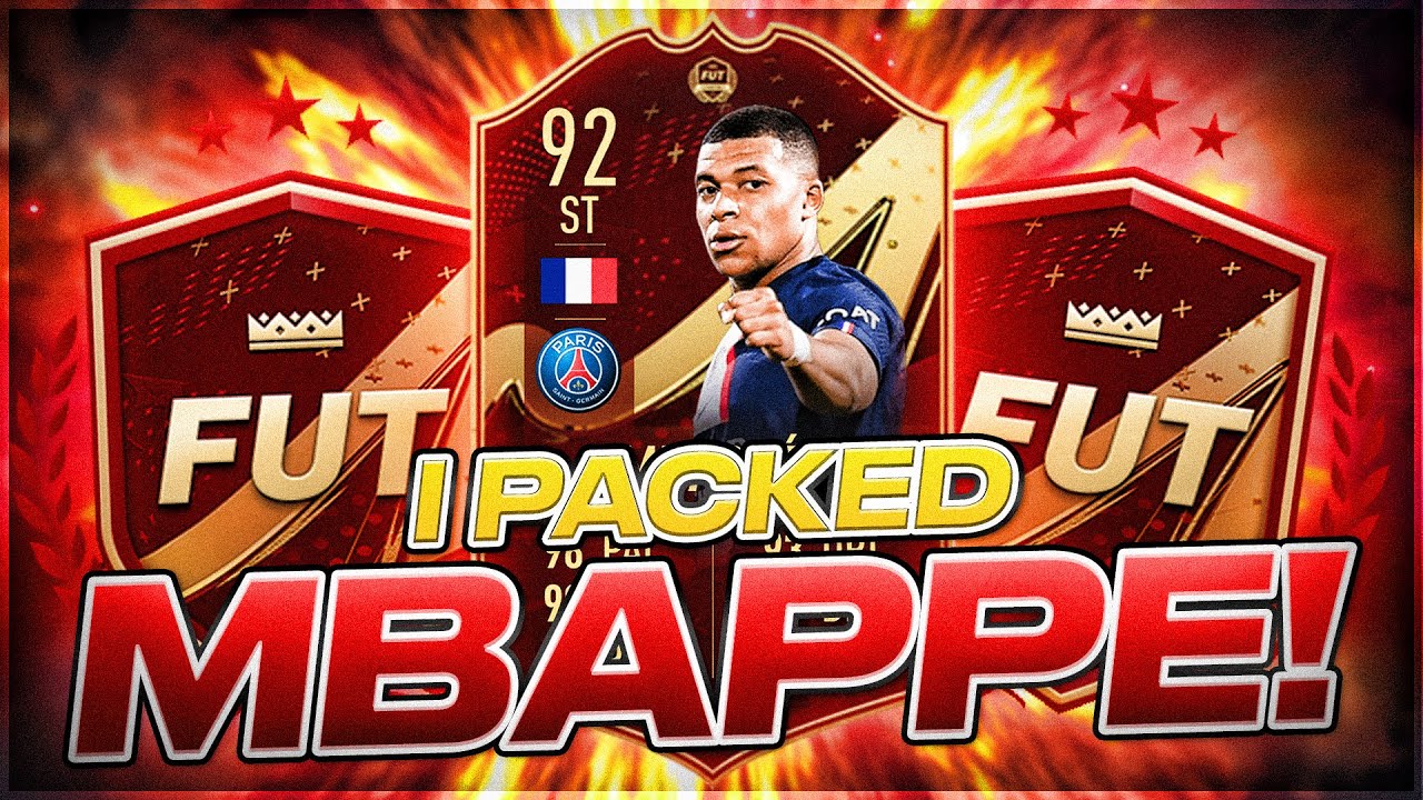 RED 92 RATED INFORM MBAPPE FROM 86+ FUT CHAMPIONS UPGRADE - FIFA 23 ULTIMATE TEAM