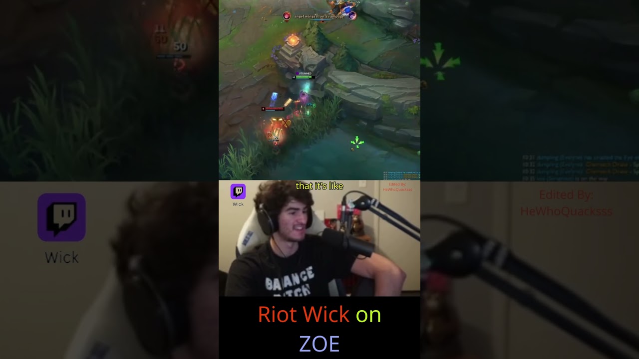 Riot Wick on ZOE