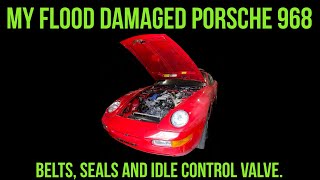 Restoring a Flood Damaged Porsche 968: Belts, pulleys and ICV&#39;s