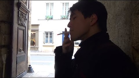 Paris and cigarettes
