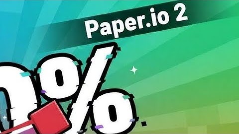 100% on PAPER.IO 2 IN HISTORY RANK