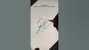 j letter signature style #jsignature #signoartist