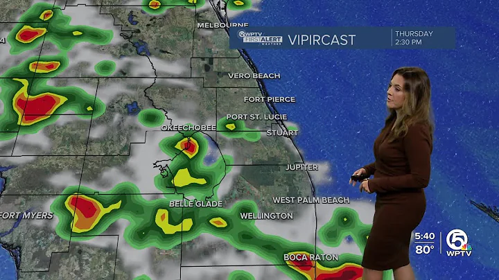 WPTV First Alert Weather Forecast for Morning of Thursday, Aug. 21, 2025