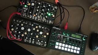 Exploration of Strega (Make Noise Strega and 0-Coast, Roland MC-101)
