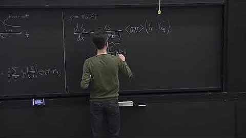 Lecture 5 - Computing yield from the Boltzmann equation.